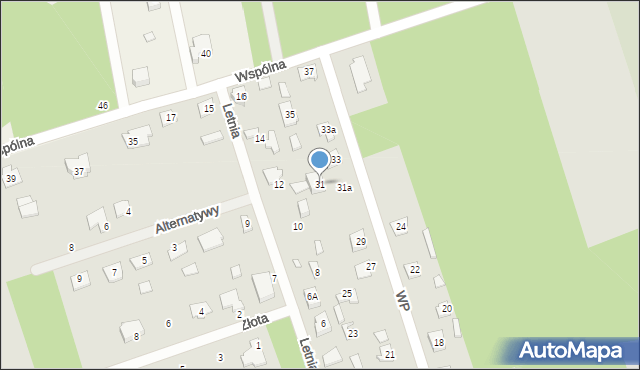 Mrozy, Wojska Polskiego, 31, mapa Mrozy