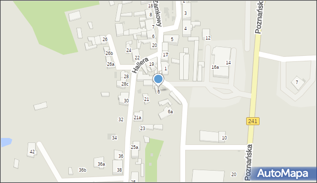 Nakło nad Notecią, Wodna, 6, mapa Nakło nad Notecią