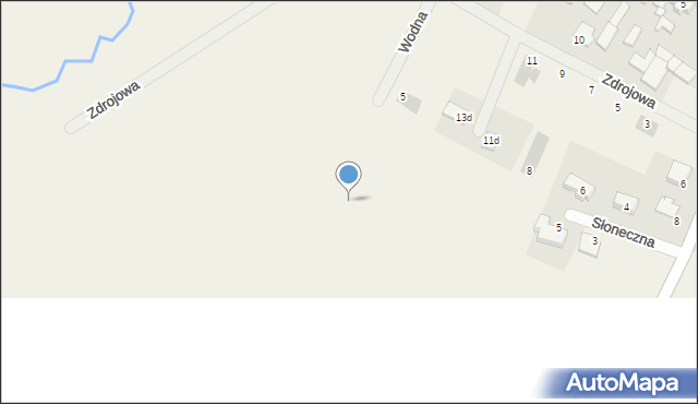 Napachanie, Wodna, 11, mapa Napachanie