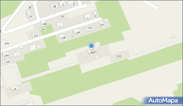 Nieporęt, Wojska Polskiego, 10D, mapa Nieporęt