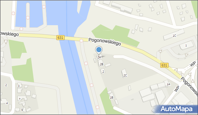 Nieporęt, Wojska Polskiego, 2A, mapa Nieporęt