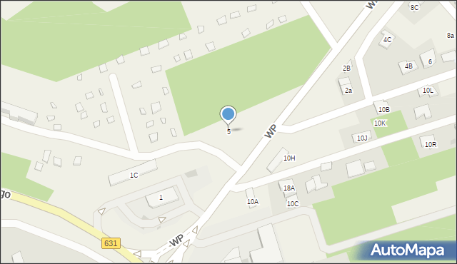 Nieporęt, Wojska Polskiego, 5, mapa Nieporęt