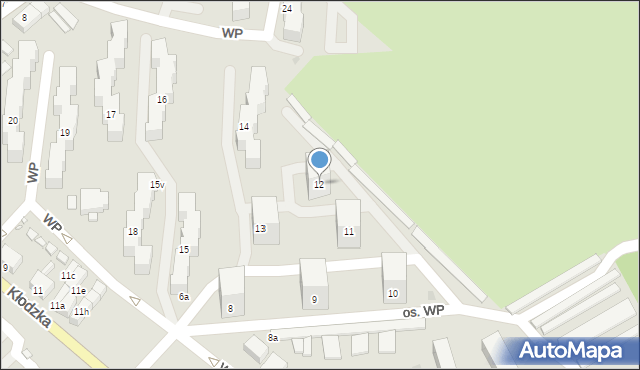 Nowa Ruda, Wojska Polskiego, 12, mapa Nowa Ruda