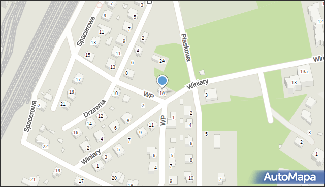 Nowogród Bobrzański, Wojska Polskiego, 1A, mapa Nowogród Bobrzański