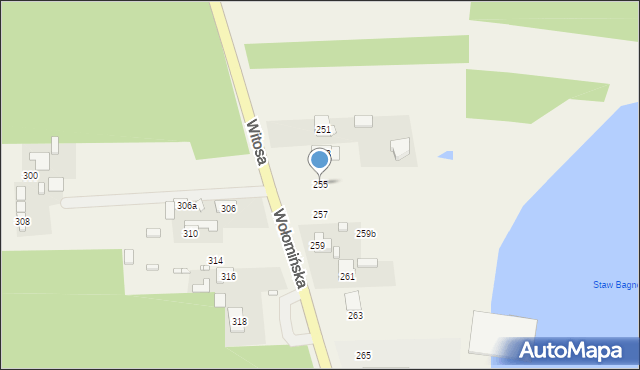Nowy Janków, Wołomińska, 255, mapa Nowy Janków