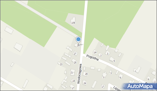 Nurzec-Stacja, Wodociągowa, 29, mapa Nurzec-Stacja