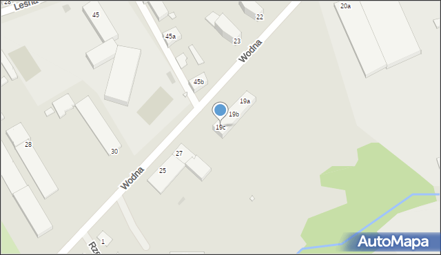 Okonek, Wodna, 19c, mapa Okonek