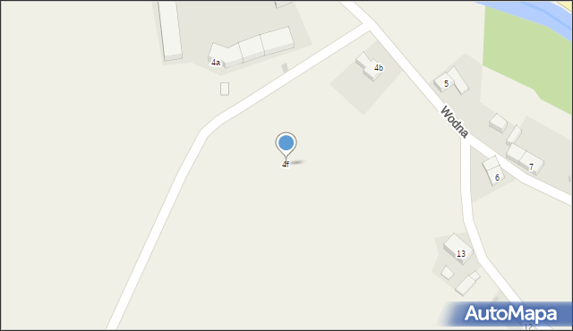 Ołdrzychowice Kłodzkie, Wodna, 4f, mapa Ołdrzychowice Kłodzkie