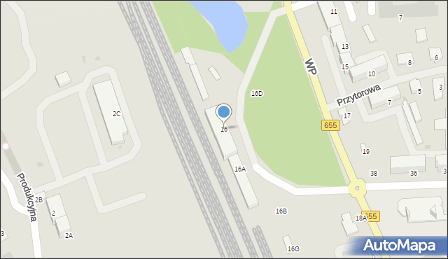 Olecko, Wojska Polskiego, 16, mapa Olecko