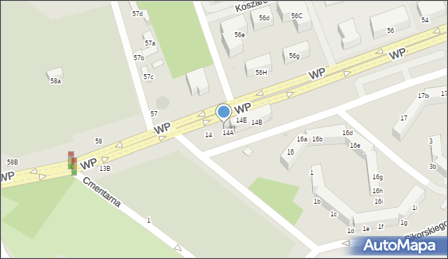Oleśnica, Wojska Polskiego, 14G, mapa Oleśnica