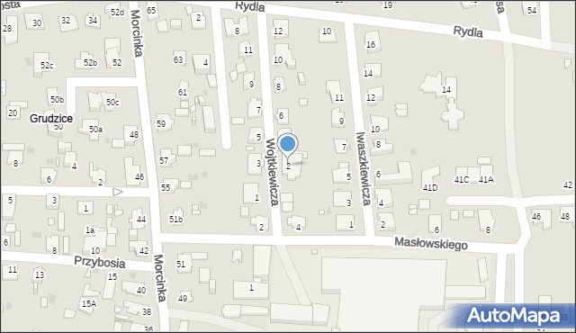 Opole, Wojtkiewicza Witolda, 2, mapa Opola