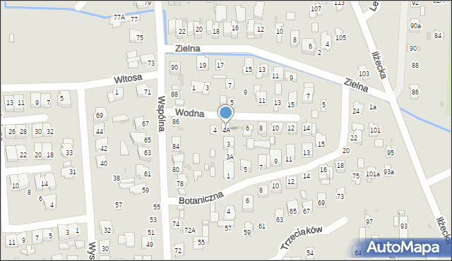 Ostrowiec Świętokrzyski, Wodna, 4A, mapa Ostrowiec Świętokrzyski