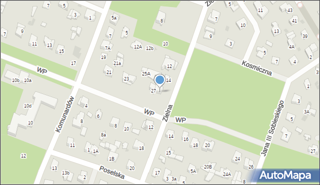 Otwock, Wojska Polskiego, 29, mapa Otwock