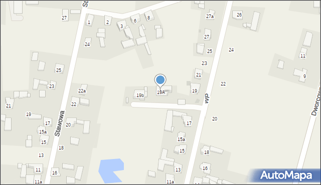 Ożarowice, Wojska Polskiego, 19A, mapa Ożarowice