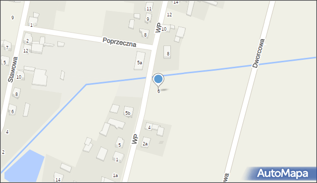 Ożarowice, Wojska Polskiego, 6, mapa Ożarowice