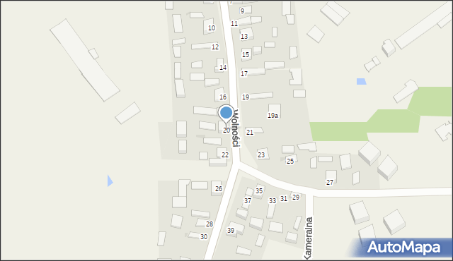 Pacierzów, Wolności, 20, mapa Pacierzów