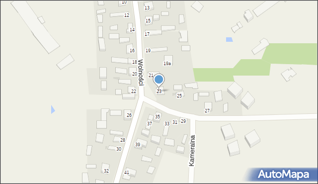 Pacierzów, Wolności, 23, mapa Pacierzów