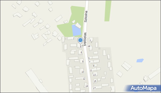 Pacierzów, Wolności, 4, mapa Pacierzów