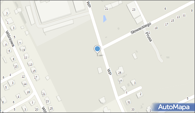 Parczew, Wojska Polskiego, 26a, mapa Parczew