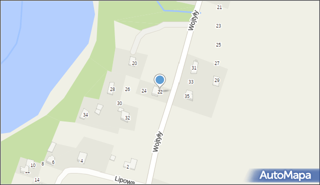 Pastwiska, Wojtyły Karola, kard., 22, mapa Pastwiska
