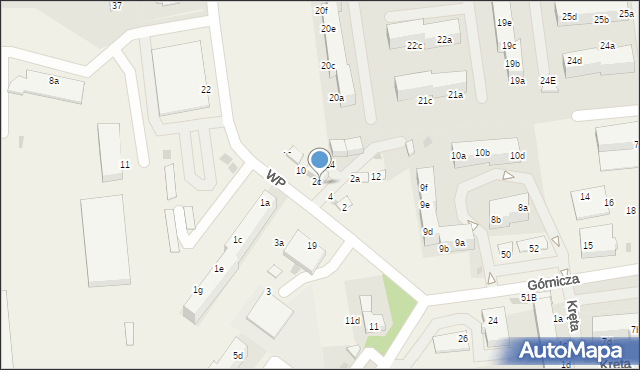 Pawłowice, Wojska Polskiego, 6, mapa Pawłowice