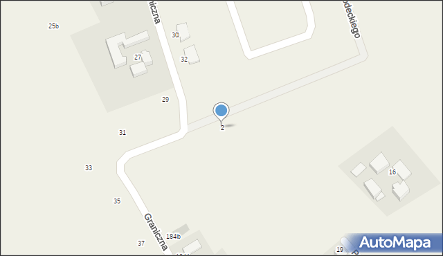 Pępowo, Wodeckiego Zbigniewa, 2, mapa Pępowo