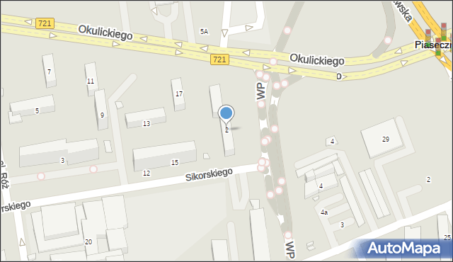 Piaseczno, Wojska Polskiego, 2, mapa Piaseczno