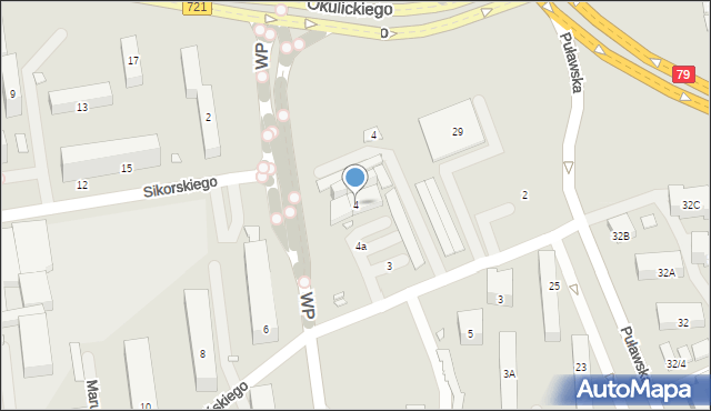 Piaseczno, Wojska Polskiego, 4, mapa Piaseczno