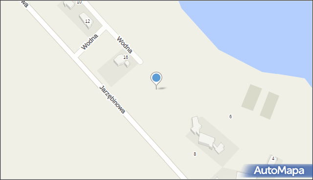 Piersko, Wodna, 20, mapa Piersko