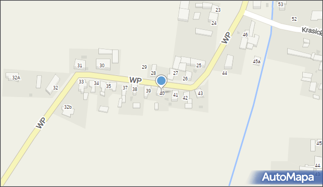 Pilszcz, Wojska Polskiego, 40, mapa Pilszcz