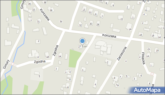 Płock, Wójtowa, 27, mapa Płock