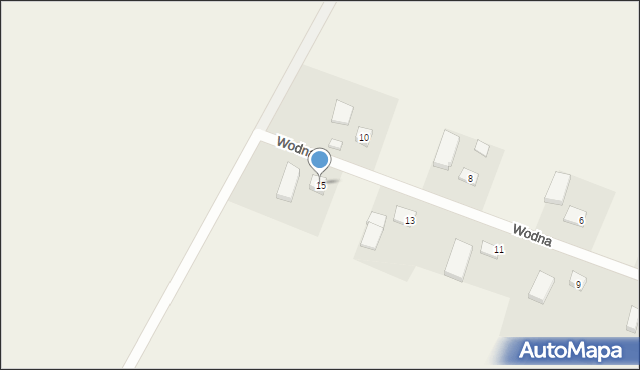 Podole Małe, Wodna, 15, mapa Podole Małe