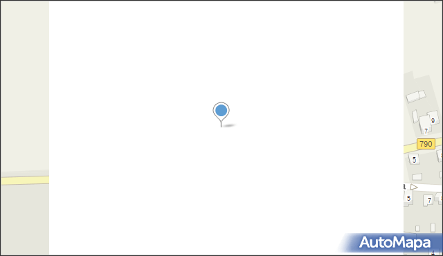 Podzamcze, Wojska Polskiego, 1, mapa Podzamcze