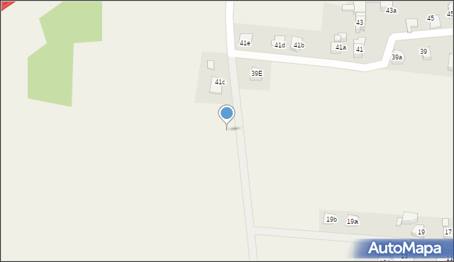 Połomia, Wolności, 41f, mapa Połomia