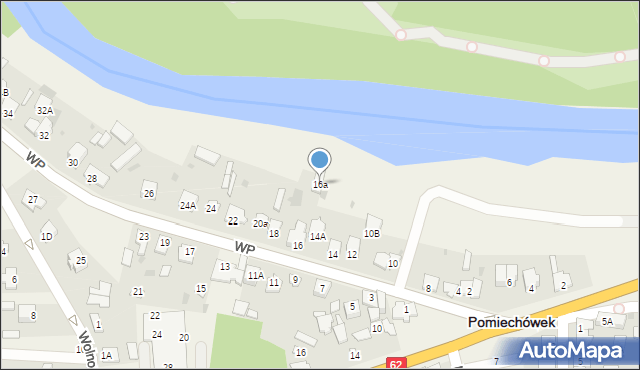 Pomiechówek, Wojska Polskiego, 16a, mapa Pomiechówek