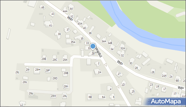 Pomiechówek, Wojska Polskiego, 29, mapa Pomiechówek