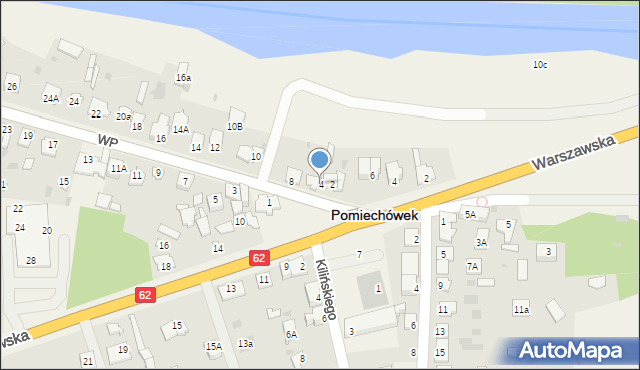 Pomiechówek, Wojska Polskiego, 4, mapa Pomiechówek