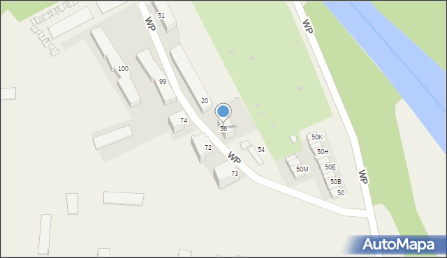 Pomiechówek, Wojska Polskiego, 56, mapa Pomiechówek