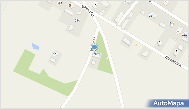 Pozezdrze, Wolności, 29, mapa Pozezdrze