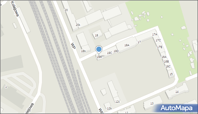 Prabuty, Wojska Polskiego, 19A, mapa Prabuty