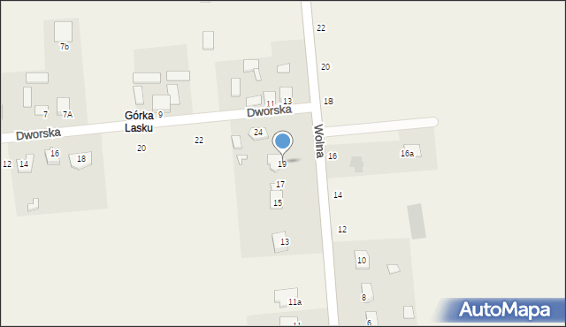 Promnik, Wolna, 19, mapa Promnik