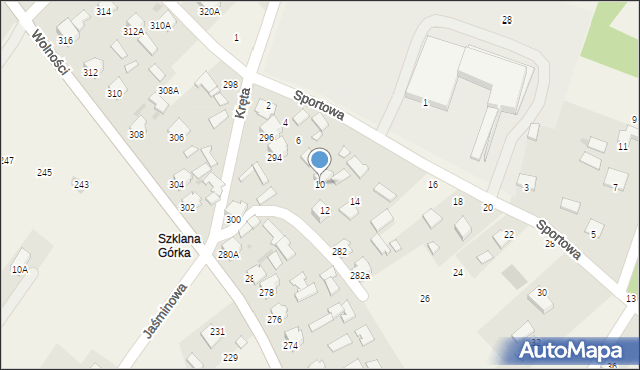 Pysznica, Wolności, 290, mapa Pysznica