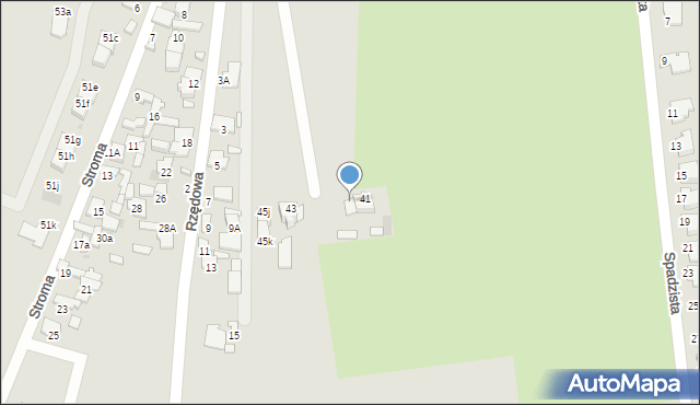 Radom, Wolanowska, 41a, mapa Radomia