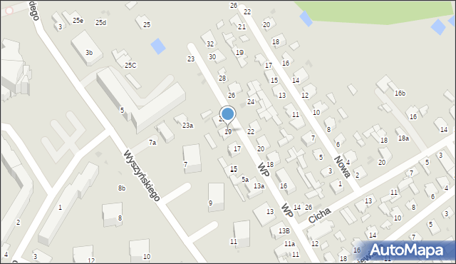 Radzyń Podlaski, Wojska Polskiego, 19, mapa Radzyń Podlaski