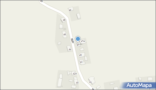 Rąpice, Wojska Polskiego, 47, mapa Rąpice