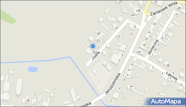 Rawa Mazowiecka, Wodna, 7, mapa Rawa Mazowiecka