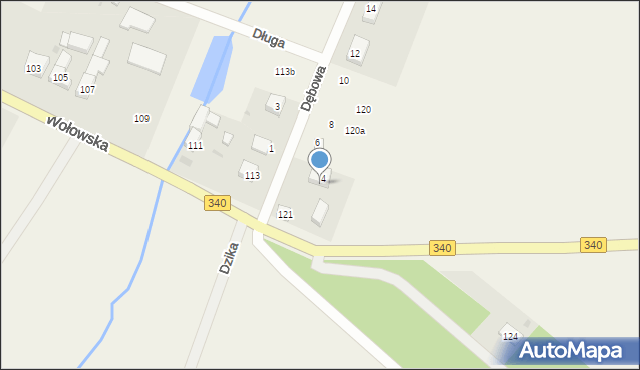 Rościsławice, Wołowska, 120c, mapa Rościsławice