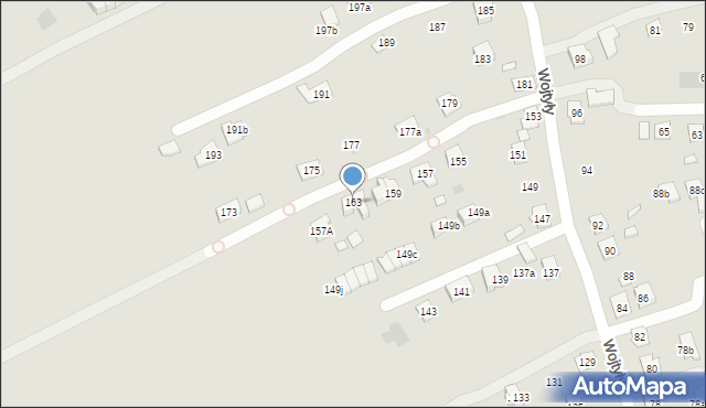 Rzeszów, Wojtyły Karola, kard., 163, mapa Rzeszów