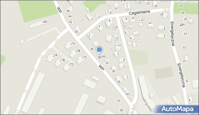 Sandomierz, Wojska Polskiego, 34, mapa Sandomierza