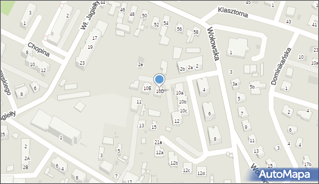 Ścinawa, Wołowska, 10D, mapa Ścinawa